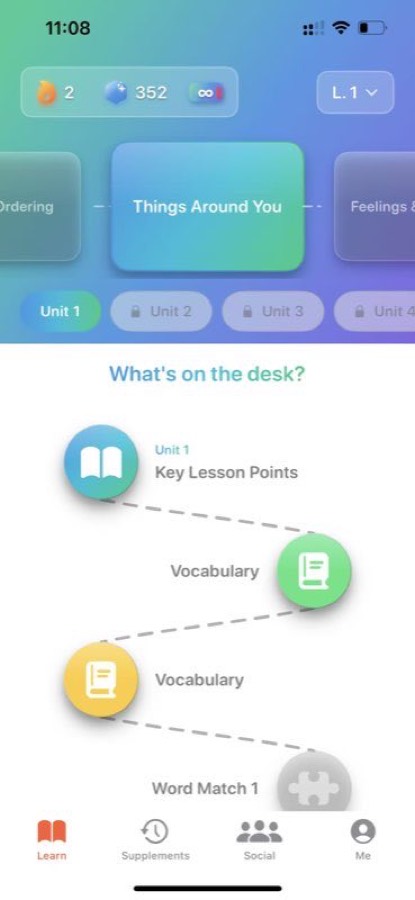 MandarinRise app screenshot